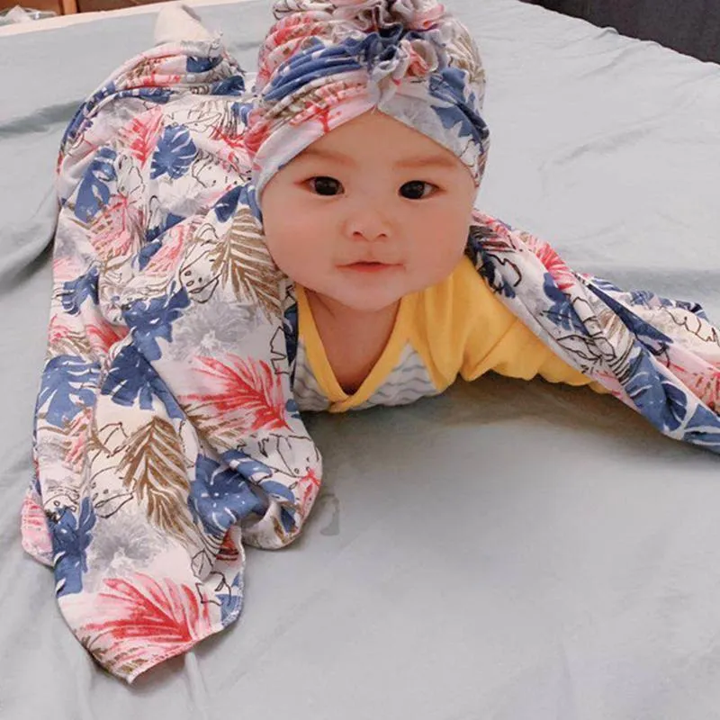 2-Piece Wrapping Towel and Hat Set