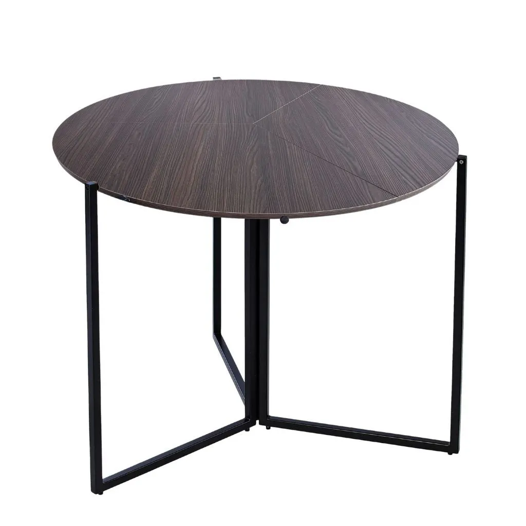 35" Folding Table Multi-Use in Chocolate