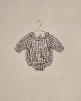 Adeline Romper || Holiday Plaid