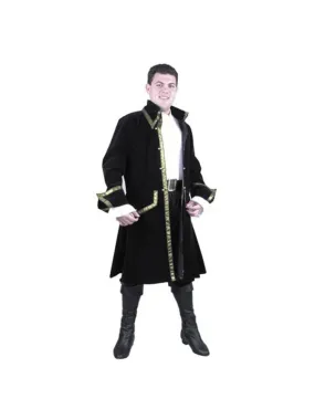 Adult Leather Pirate Captain Costume