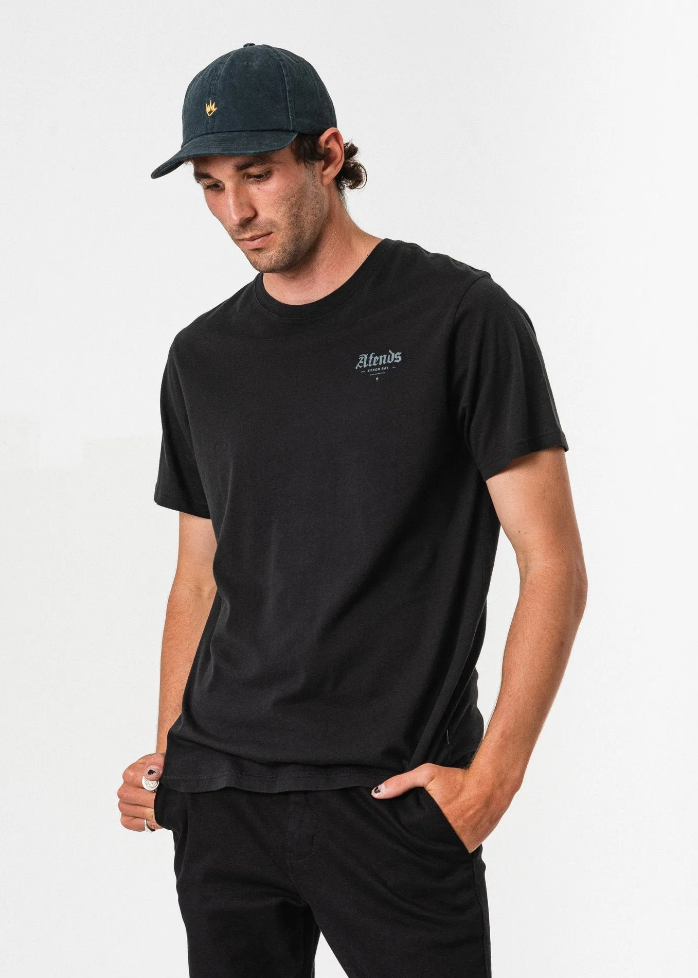 Afends Mens Lord Byron - Standard Fit Tee