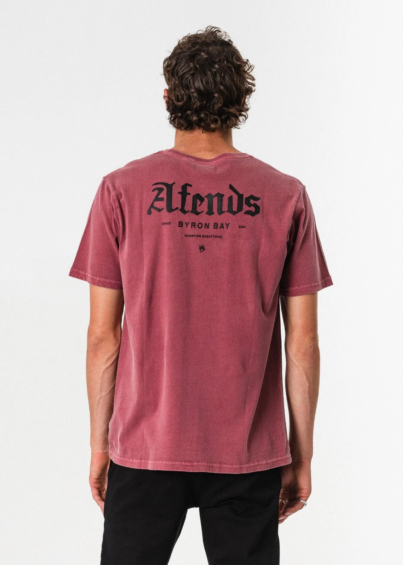 Afends Mens Lord Byron - Standard Fit Tee