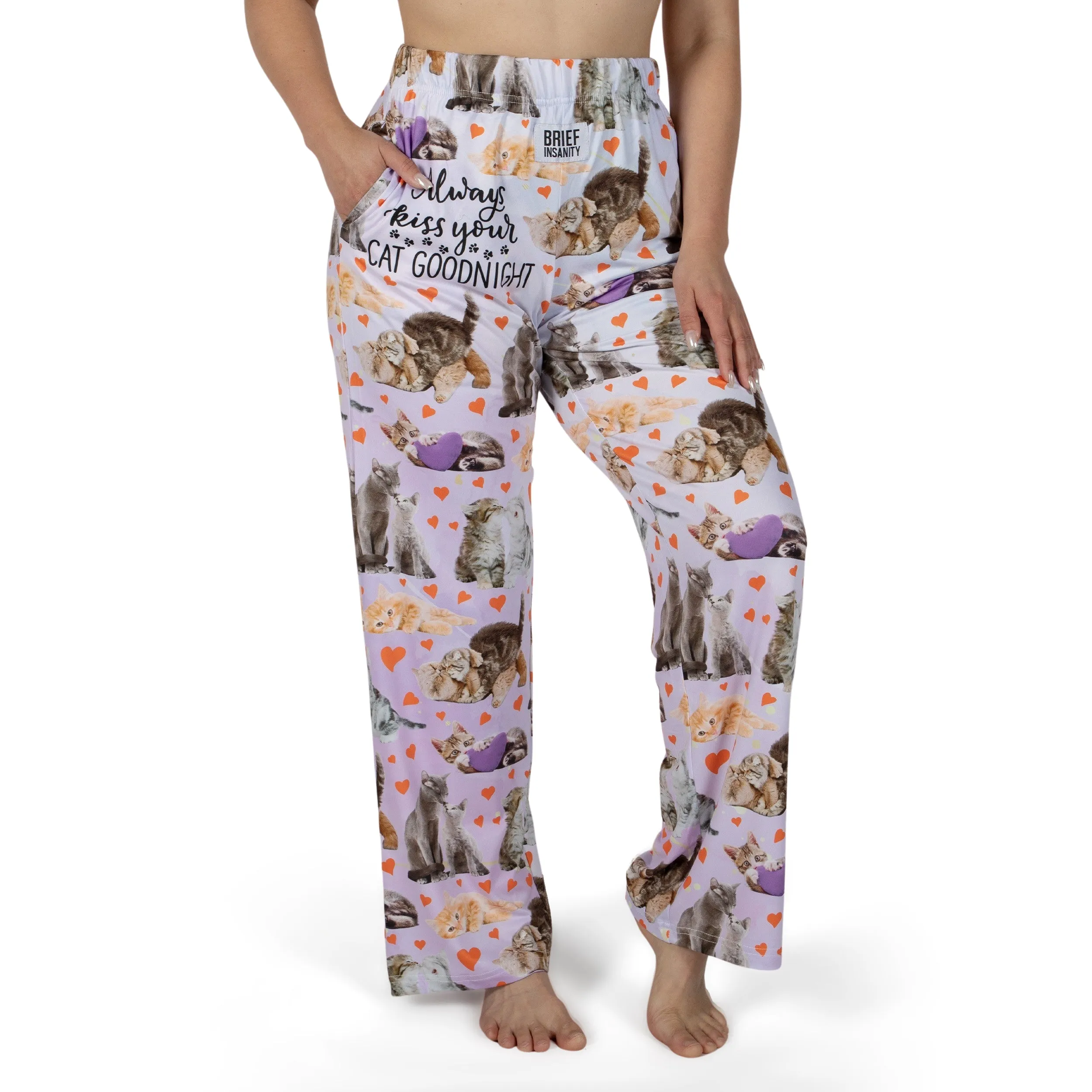 Always Kiss Your Cat Goodnight Lounge Pants