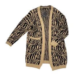 ANIMAL PRINT SWEATER CARDIGAN by FATE Size:S