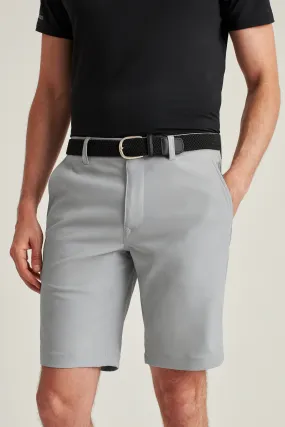 Ash Grey stretch men chino shorts