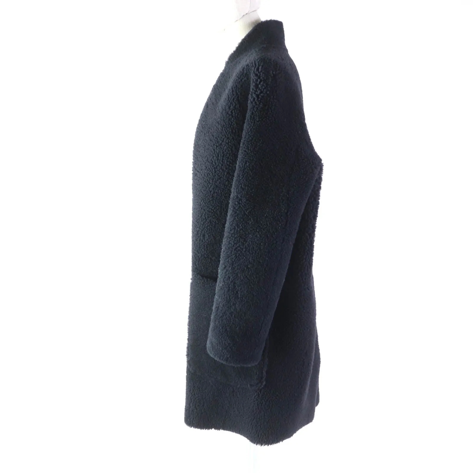 ASTRAET Reversible Mouton Coat Navy Women