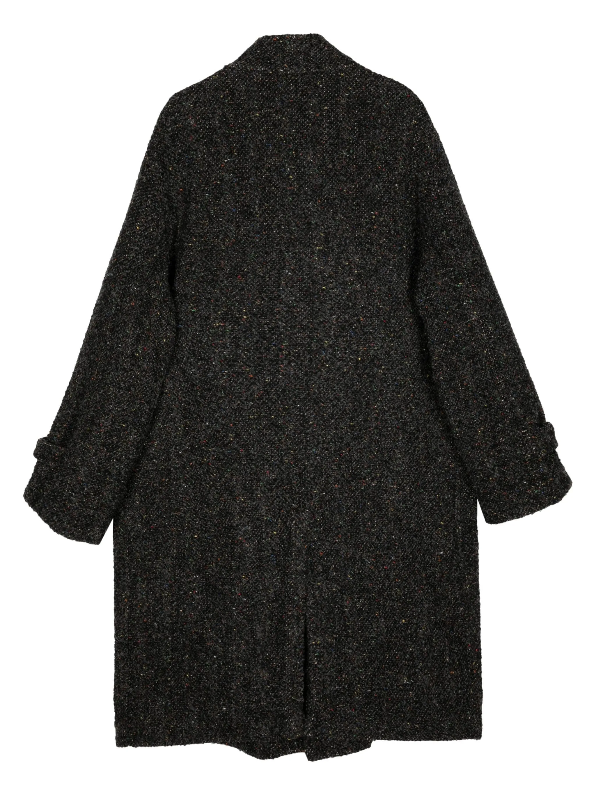 ATELIER BOUCLÉ SINGLE-BREASTED COAT