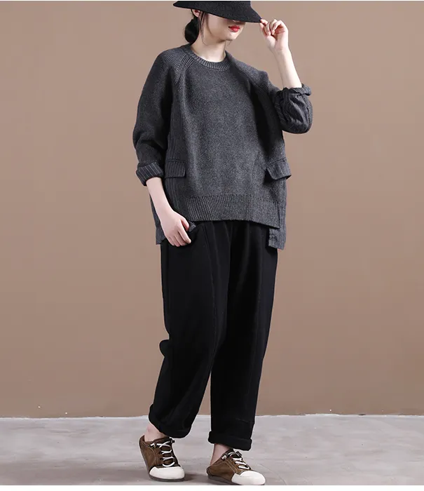 Autumn Spring Loose Casual Coat Summer Women Cotton Tops WG961707