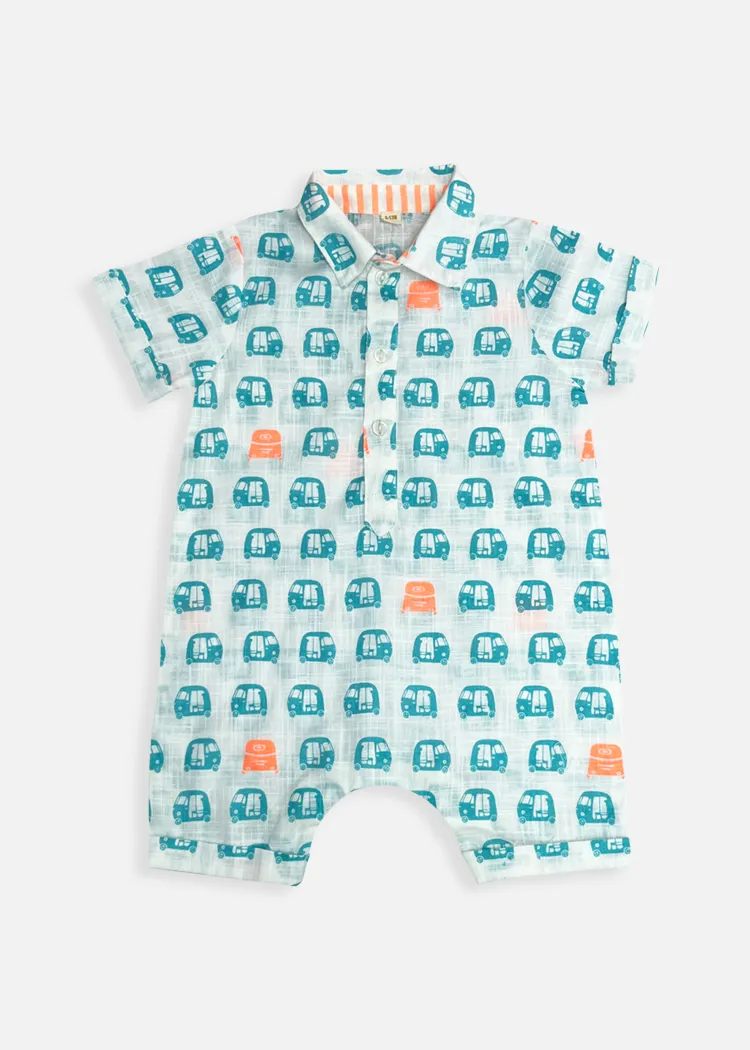 Baby Boy Romper Auto