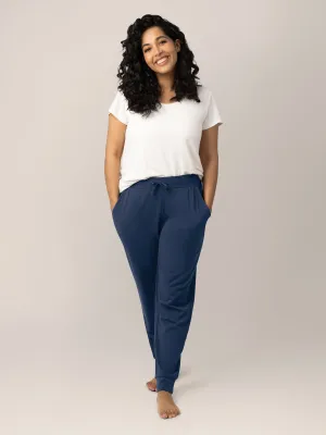 Bamboo Maternity & Postpartum Jogger | Navy