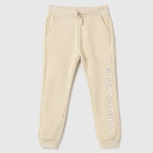 Beige United Colors Of Benetton Winter Joggers