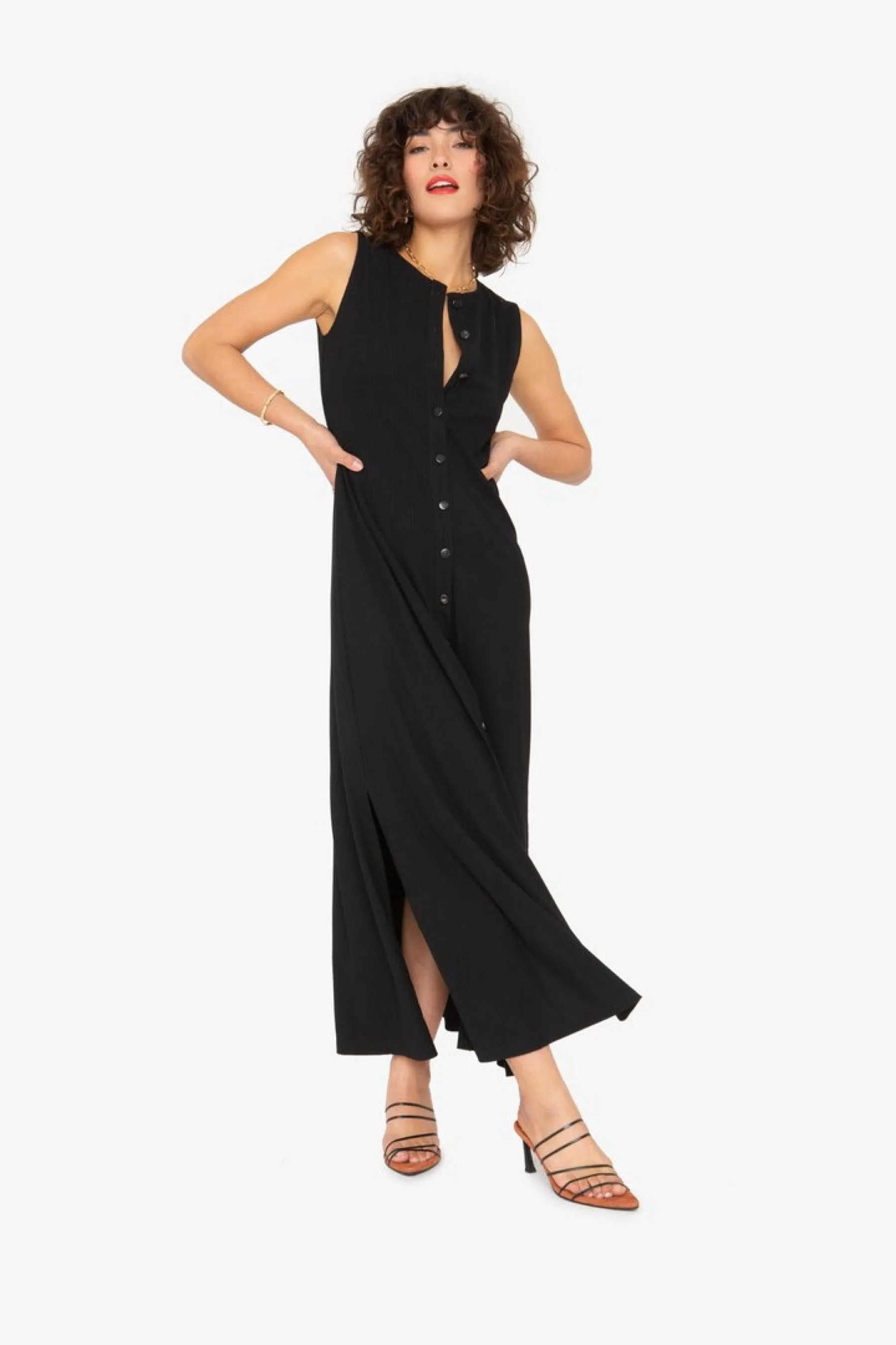 Black Mira Dress