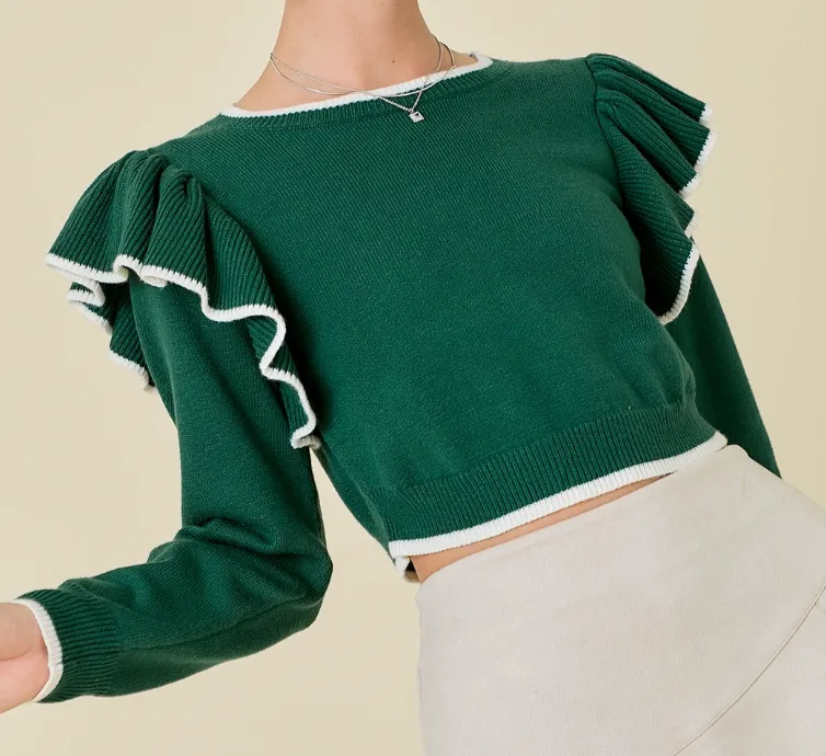 Blitzen Sweater - Green