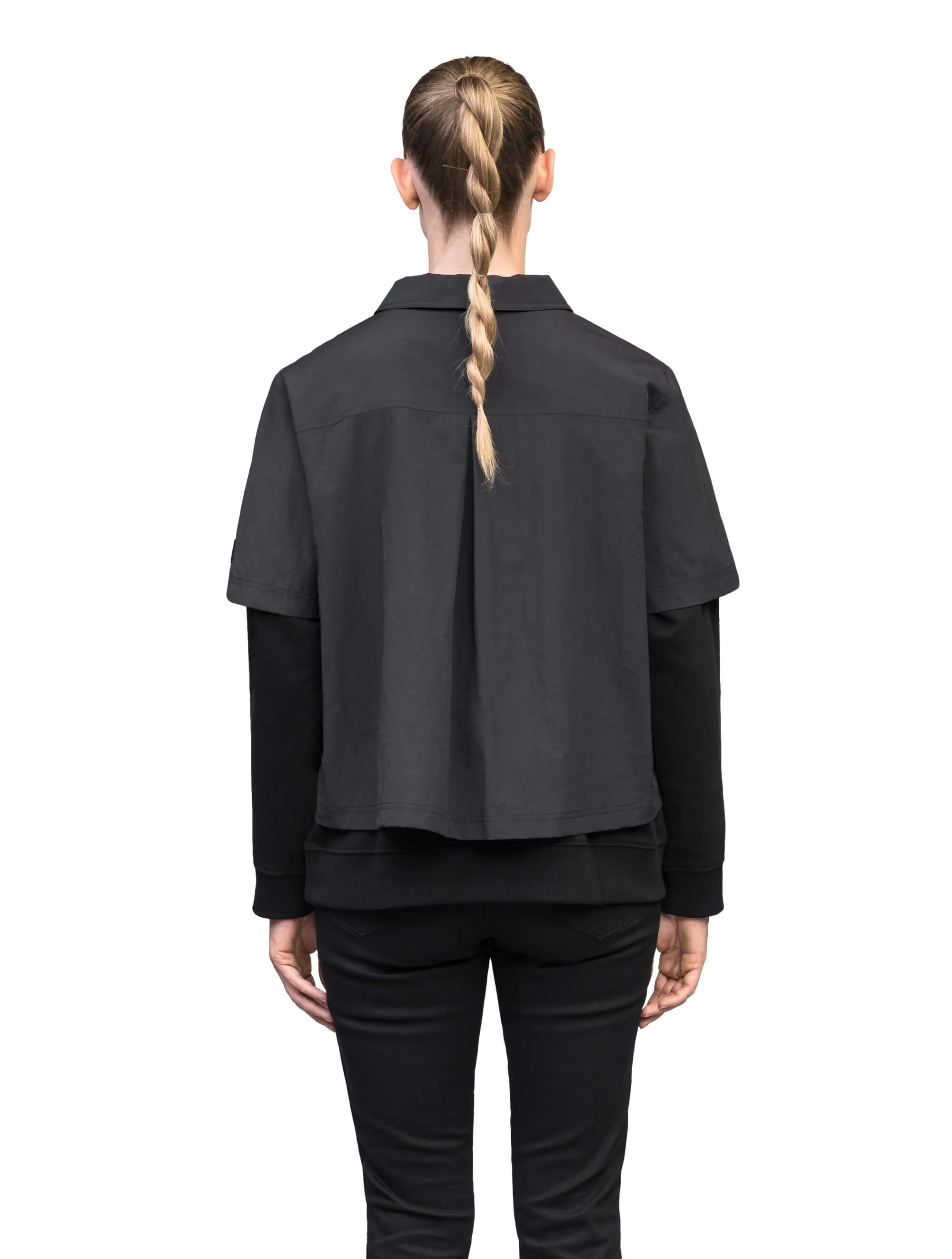 Bree Women's Cropped Shirt Jacket