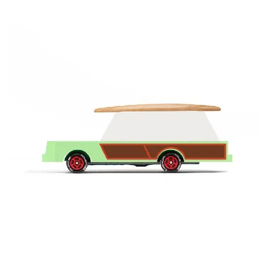 Candylab Candycar wagon with surf board