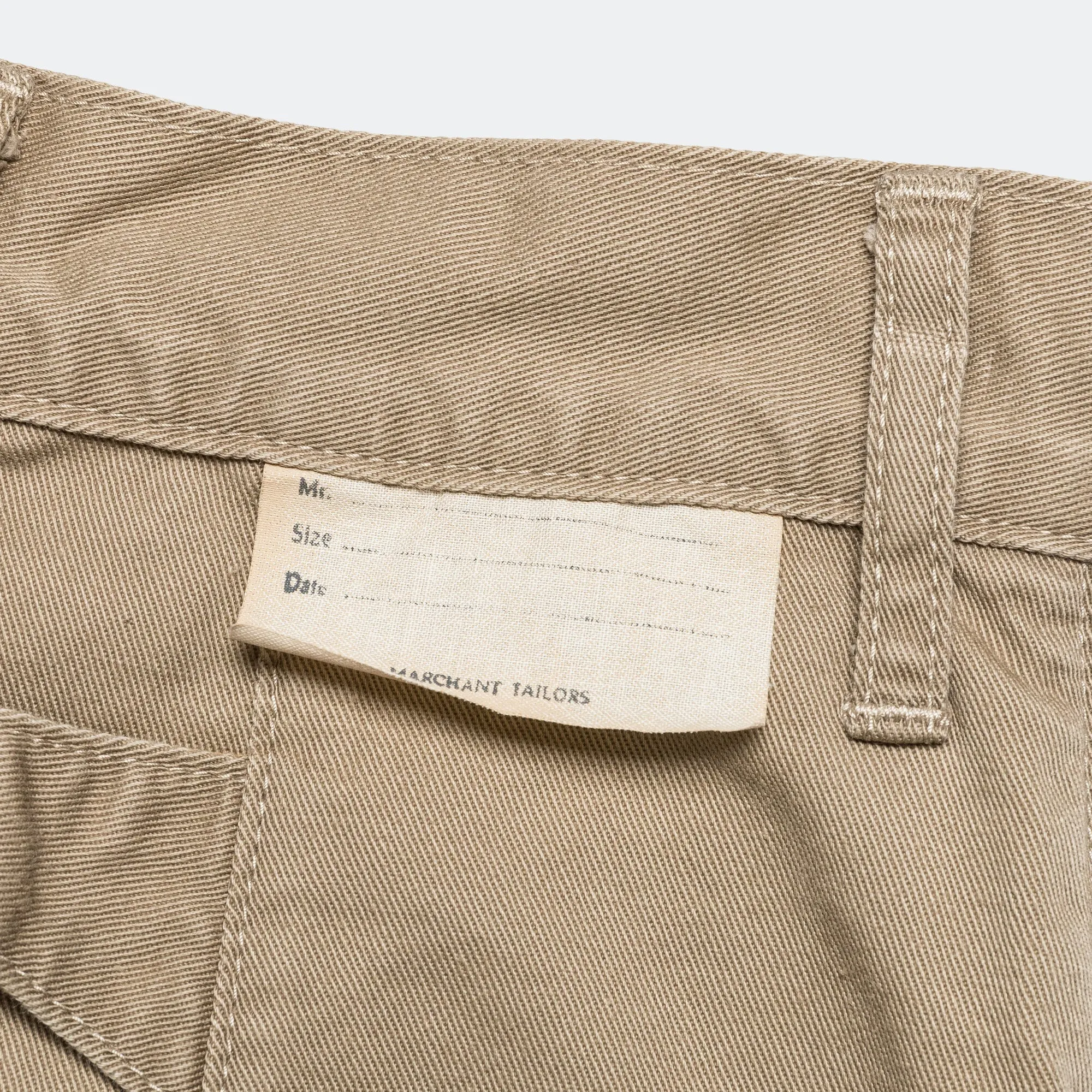 Chino High Waisted NIME Pants - Beige