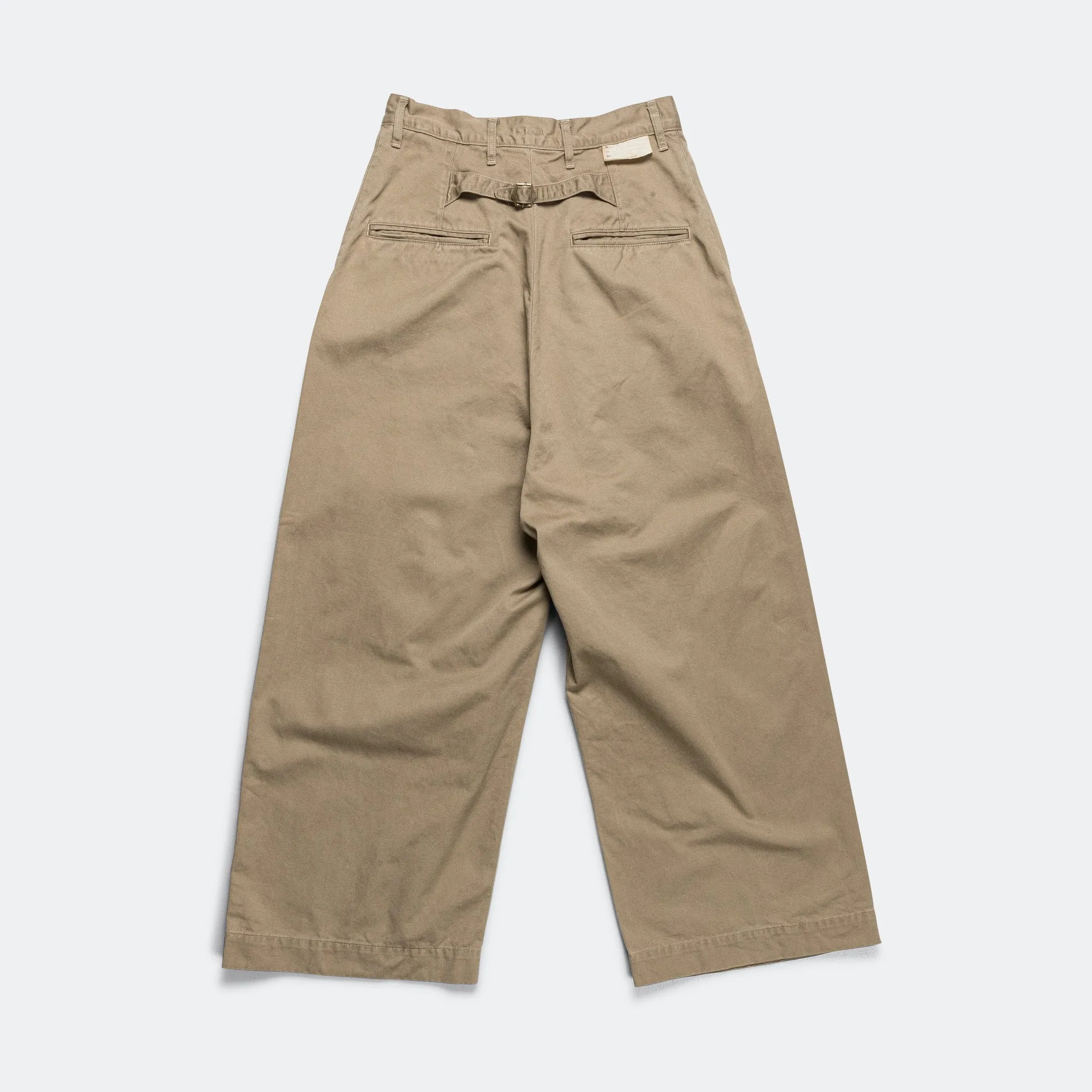 Chino High Waisted NIME Pants - Beige