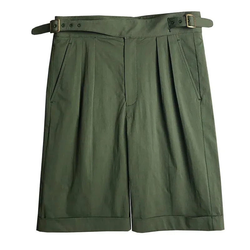 Classic British Army Gurkha Shorts Vintage Men's Chino Military Short Pants