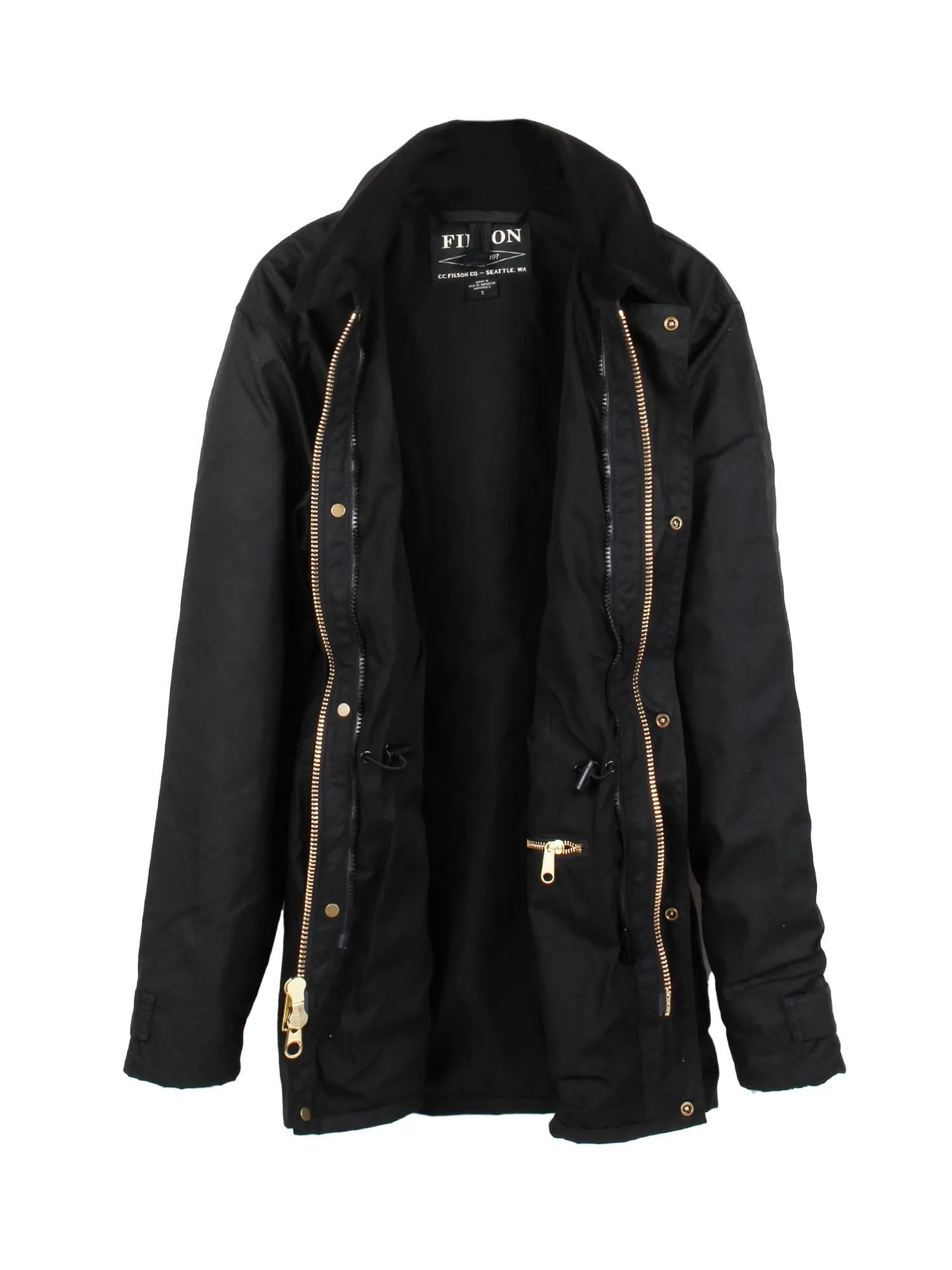 Cover Cloth Mile Coat Black