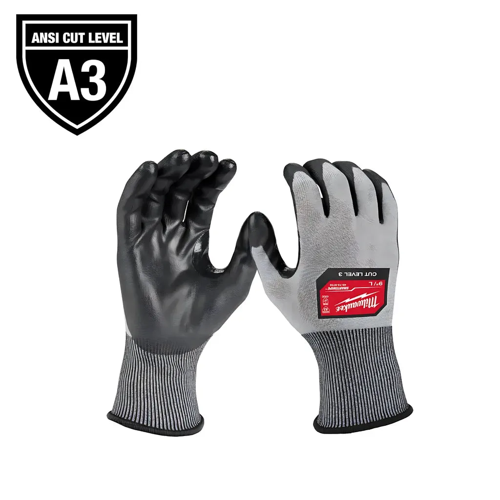 Cut Level 3 High Dexterity Polyurethane Dipped Gloves - XXL