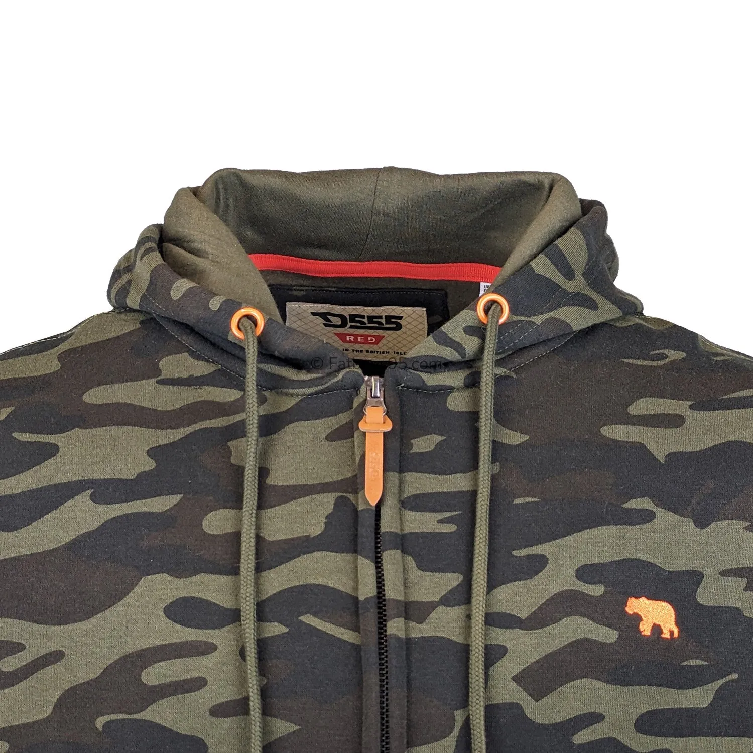 D555 Hoody - Regent (641202) - Camo