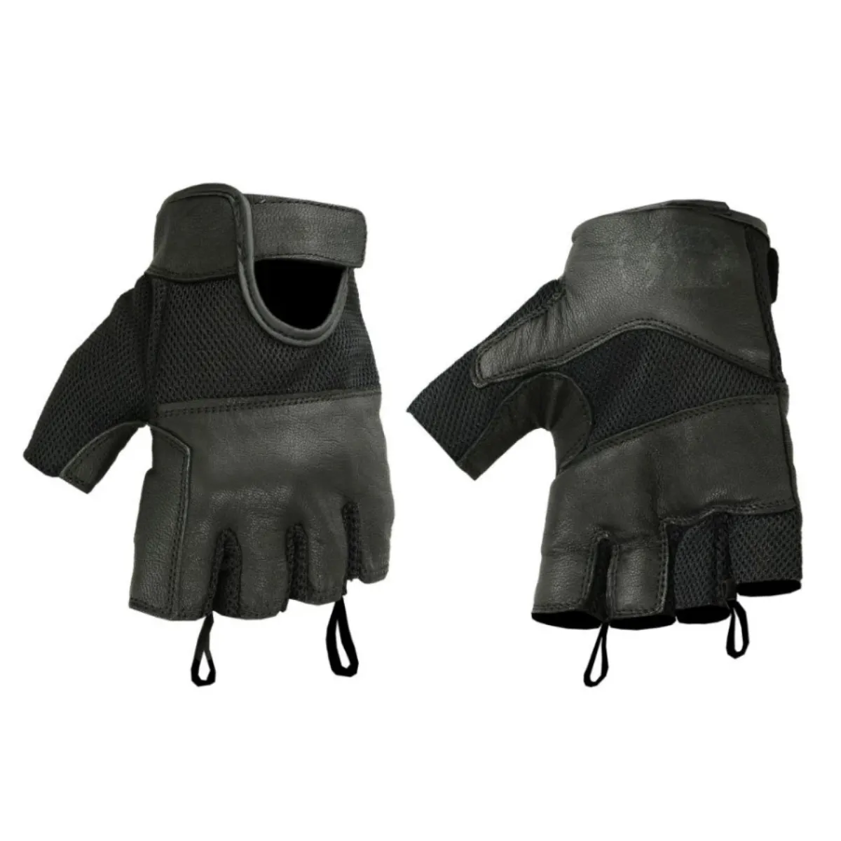 Daniel Smart Leather/Mesh Fingerless Gloves 2.0