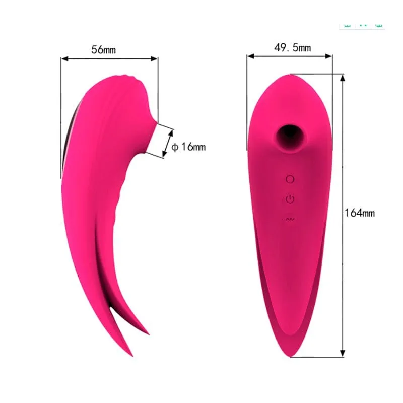 Dual-End Flutter Suction Toy