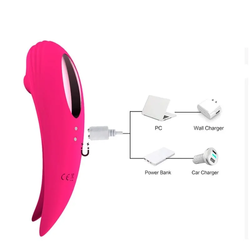 Dual-End Flutter Suction Toy