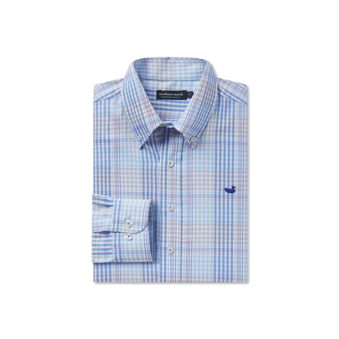 Edgefield Windowpane Dress Shirt