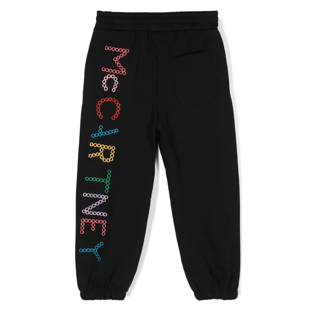 Embroidered Track Pants