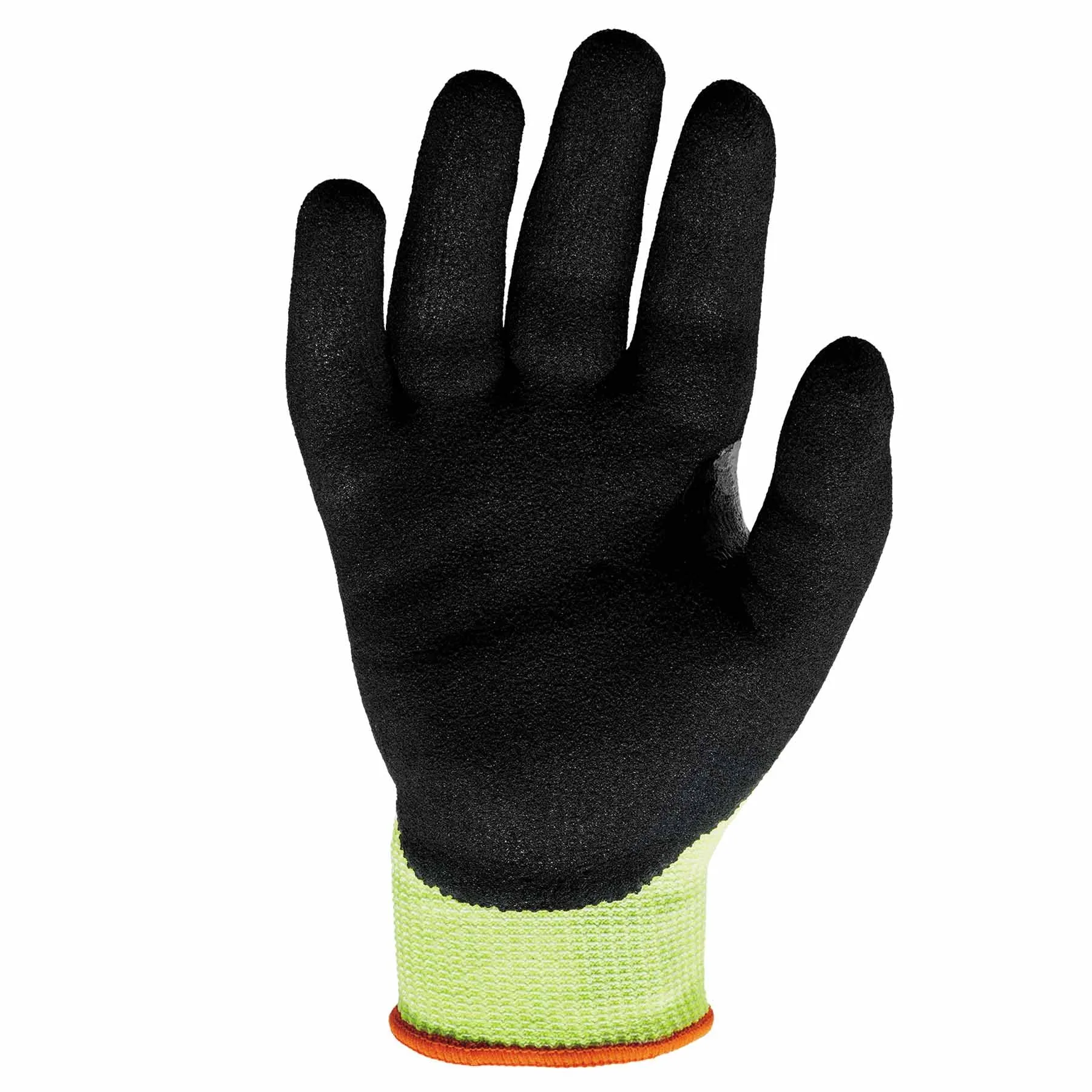 Ergodyne 17814 7041 L Lime ANSI A4 Nitrile-Coated CR Gloves