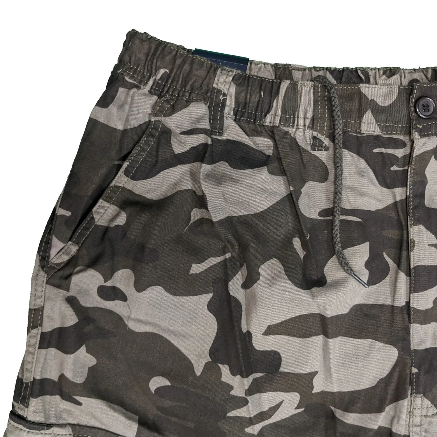 Espionage Camo Cargo Trousers - TR051 - Green Camo