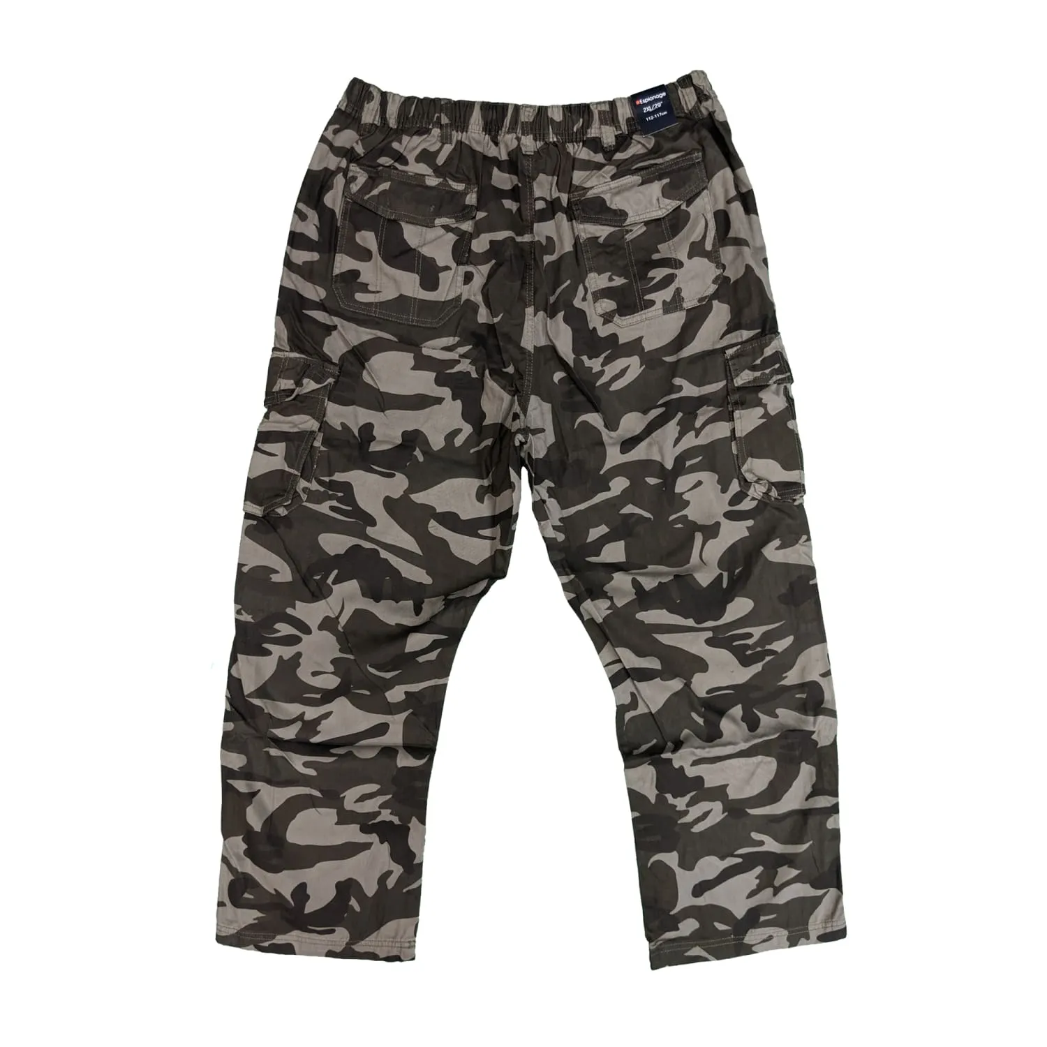 Espionage Camo Cargo Trousers - TR051 - Green Camo