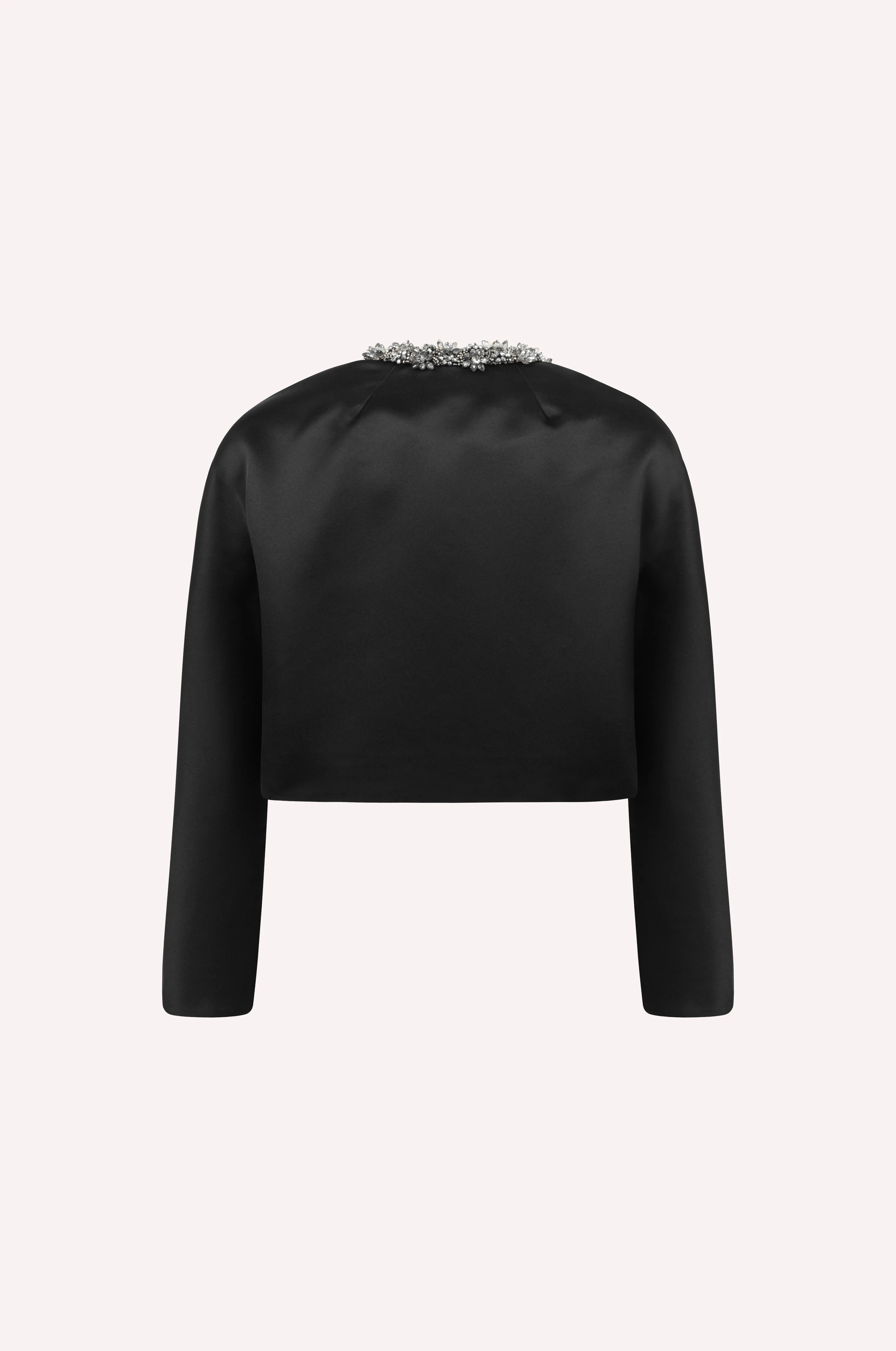 Evening Jacket with Embellished Collar