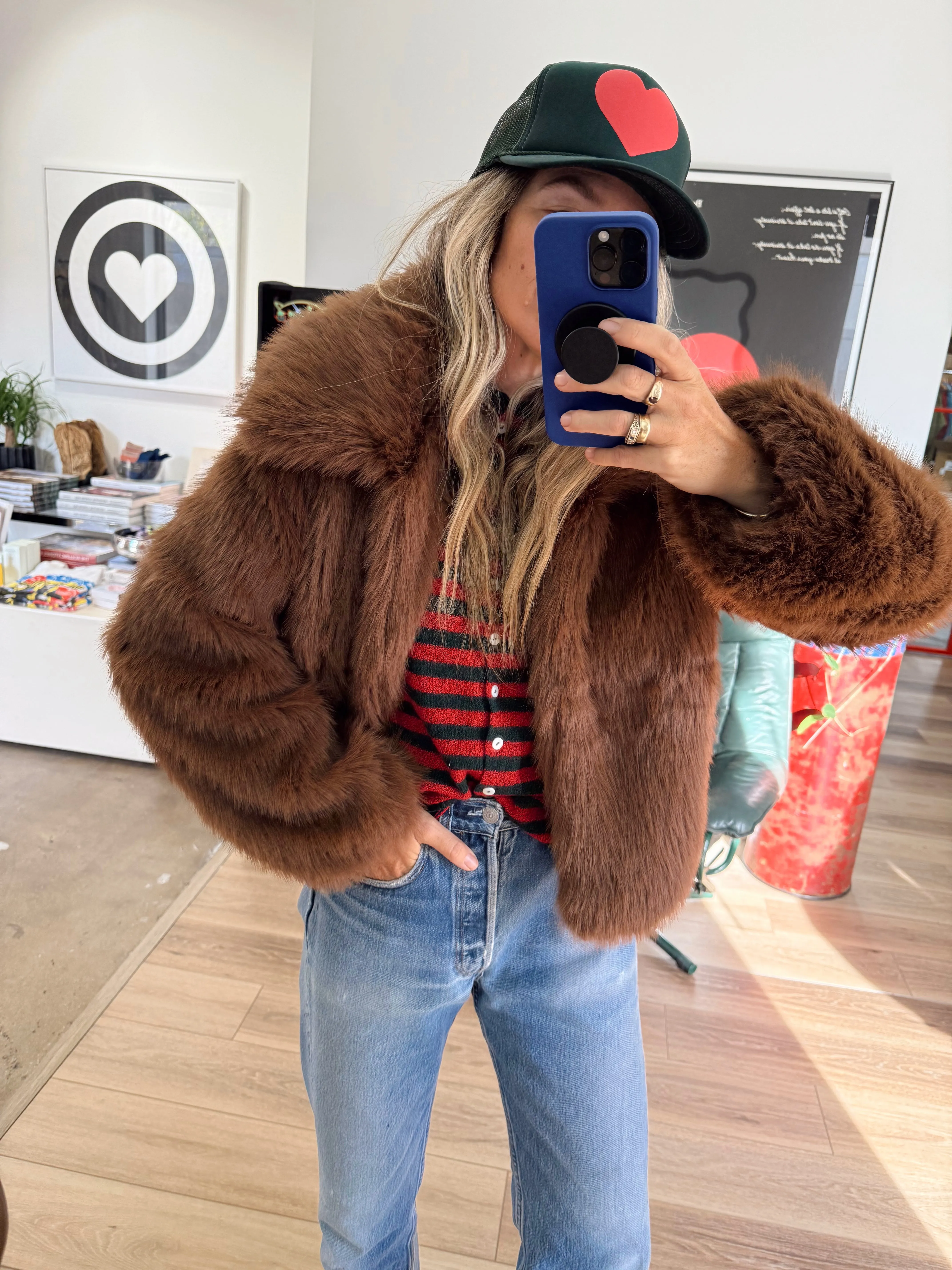 Fernanda Soft Faux Fur Coat