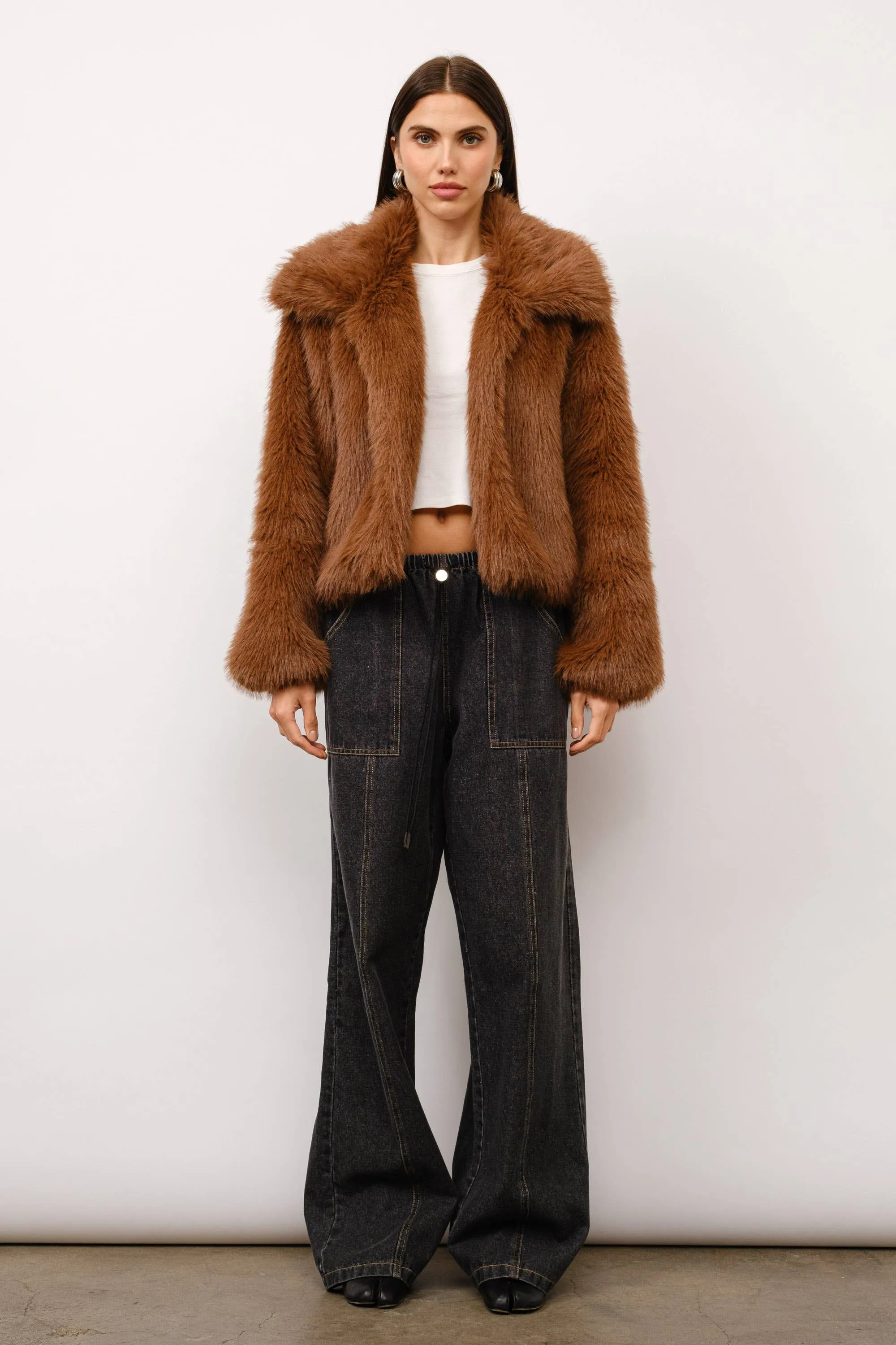 Fernanda Soft Faux Fur Coat