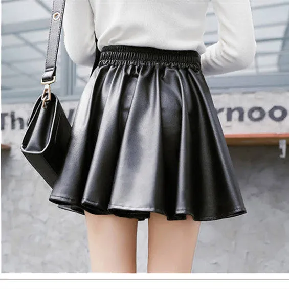 From Desk to Dancefloor PU Mini Skirt - Culture Heaven Special