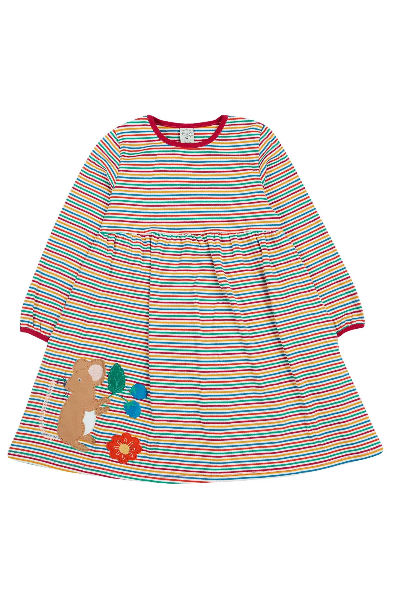 Frugi Baby Girls Multi-Colored Dolcie Dress