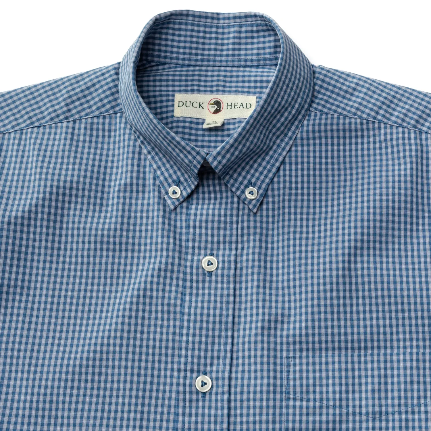 Fuller Plaid Cotton Poplin Sport Shirt