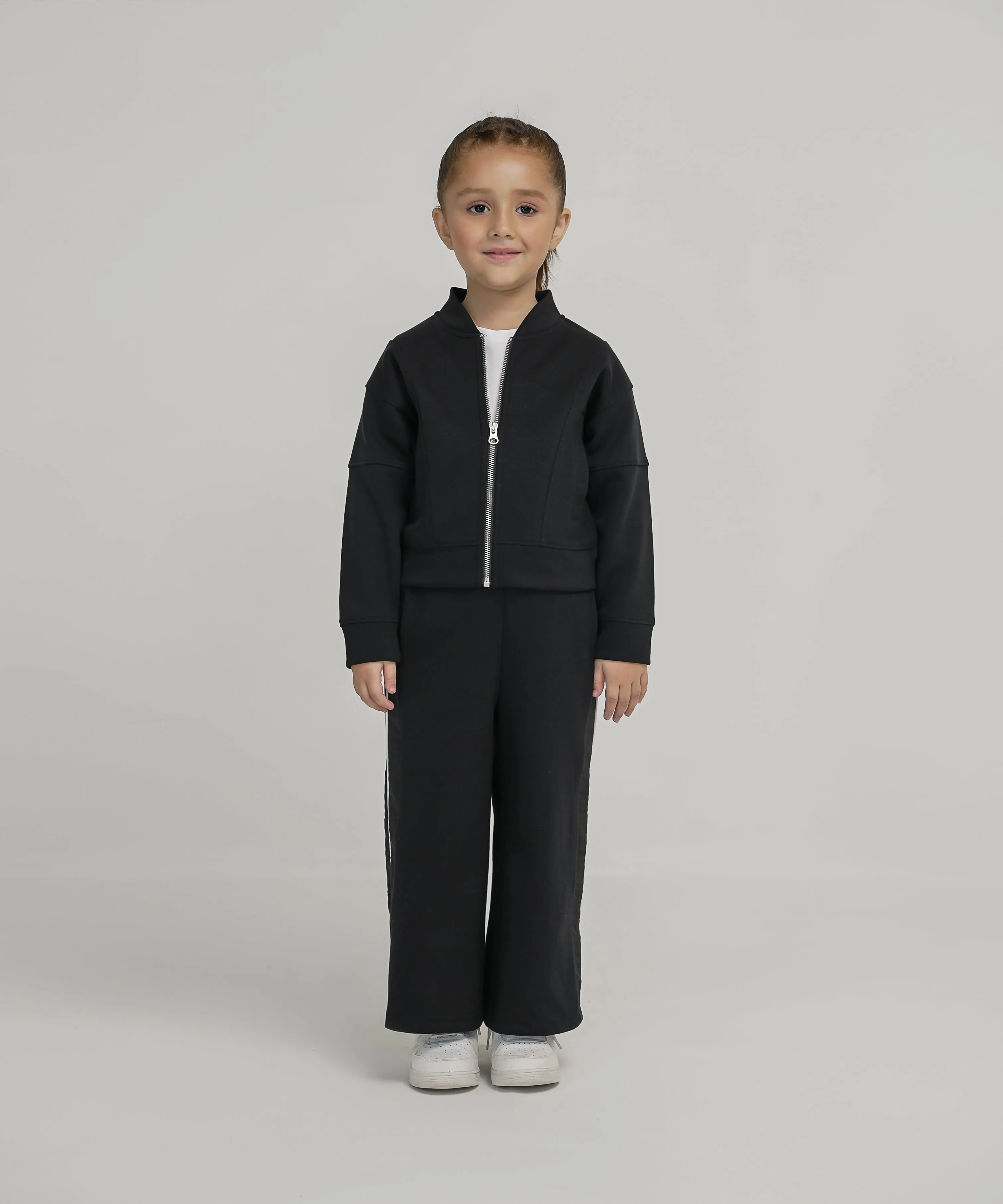 Girls' Tech Spacer Cropped Jacket