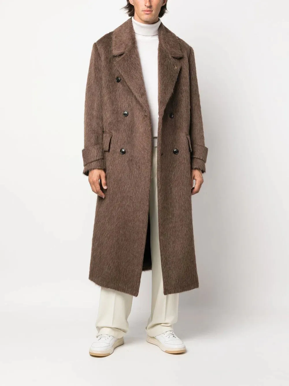 GORILLA WOOL-BLEND TRENCH-COAT