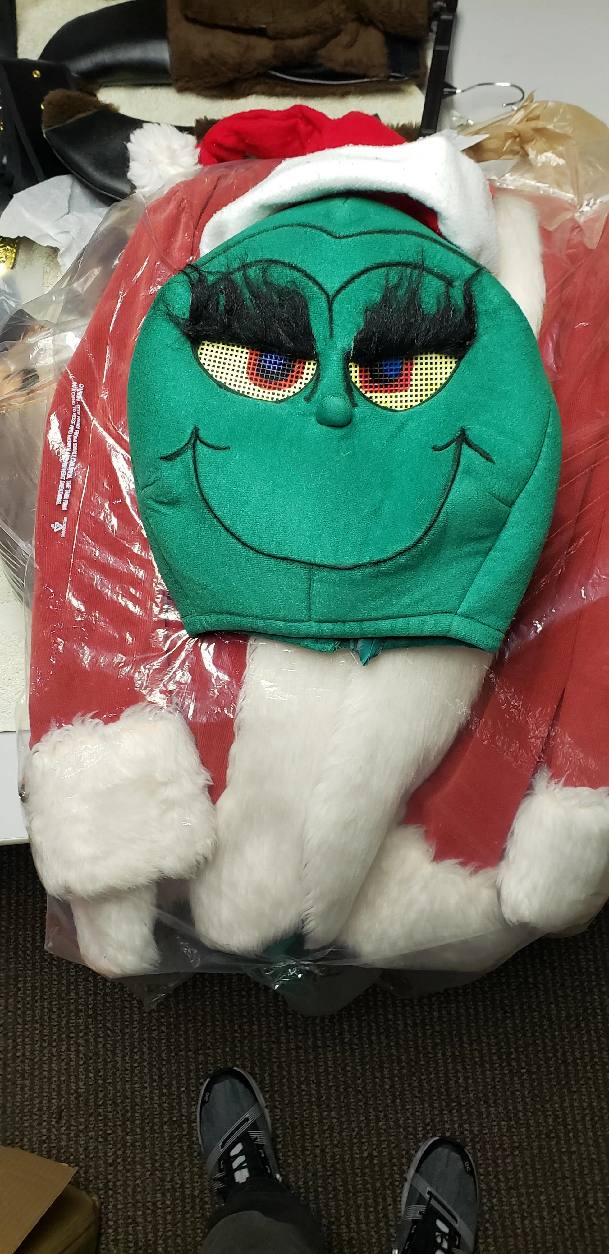 Grinch Costume / Deluxe / with Mask