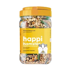 Happi Hamster Shiny & Glossy Coat Fortified Nutritional Diet