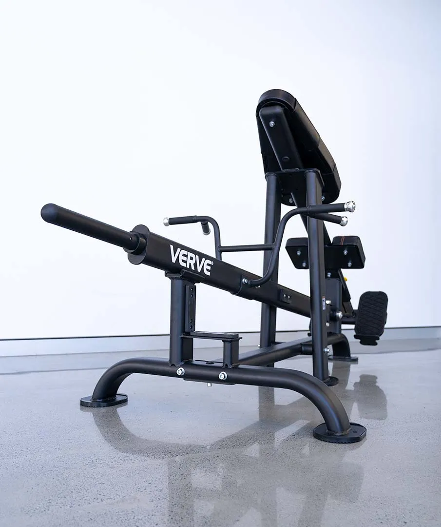 Incline Lever Row - Black | MADE TO ORDER