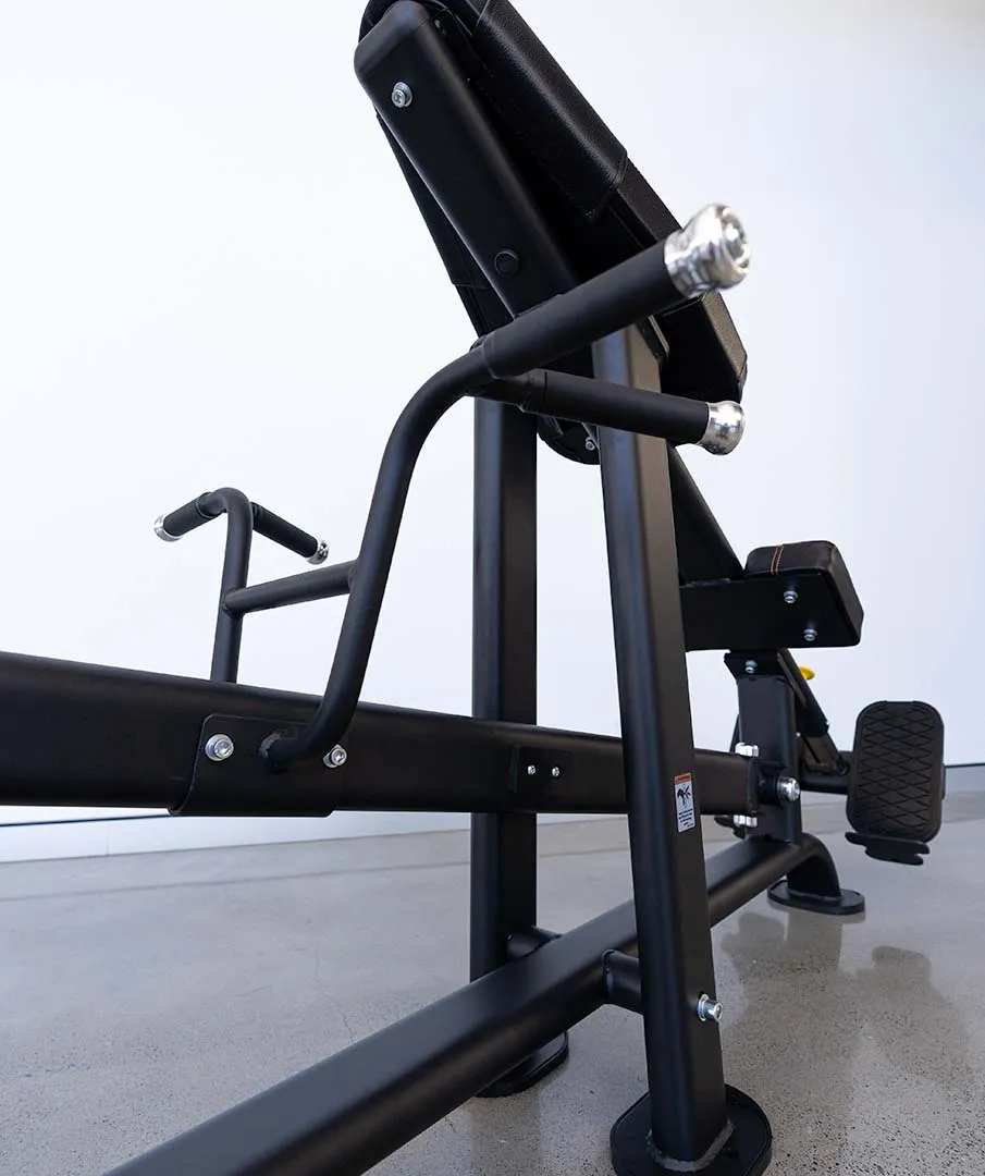 Incline Lever Row - Black | MADE TO ORDER