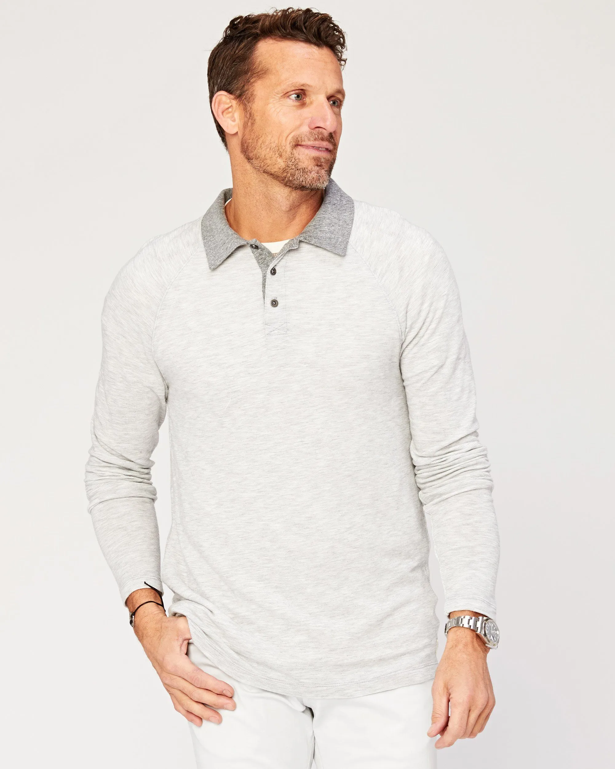 Isleton Long Sleeve Polo