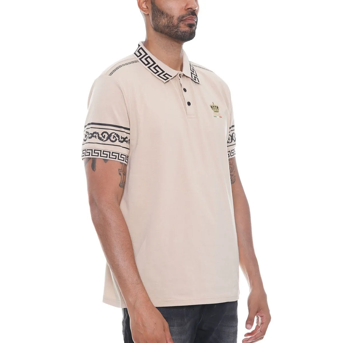 Italian Beige Polo Shirt