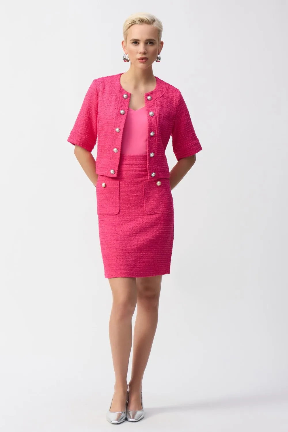 Joseph Ribkoff Jacket 251196-PNK Pink