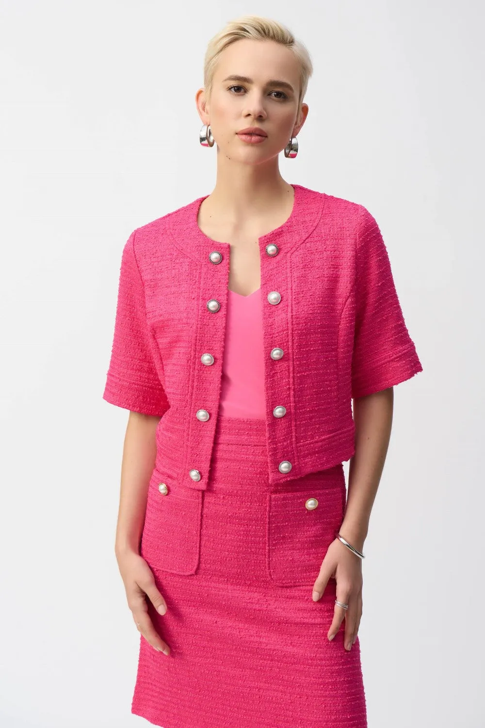 Joseph Ribkoff Jacket 251196-PNK Pink