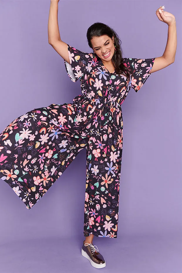 Justine Love Note Jumpsuit